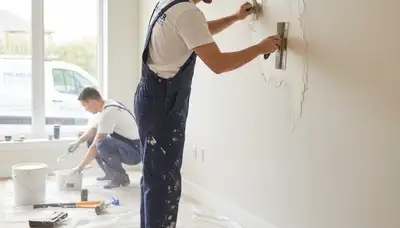 Professional drywall repair and wall restoration in Highland Park, IL home interior