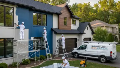 House painting crew in Highland Park, IL providing interior and exterior painting services