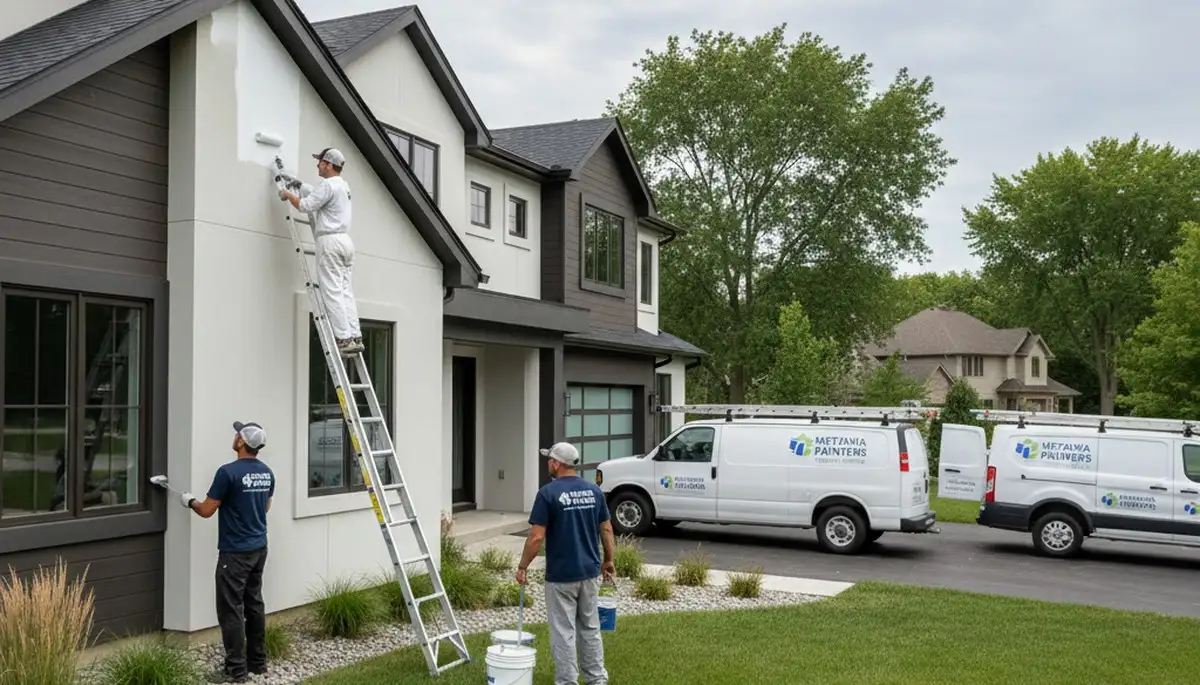 House painting crew serving Highland Park, IL with professional exterior and interior painting services