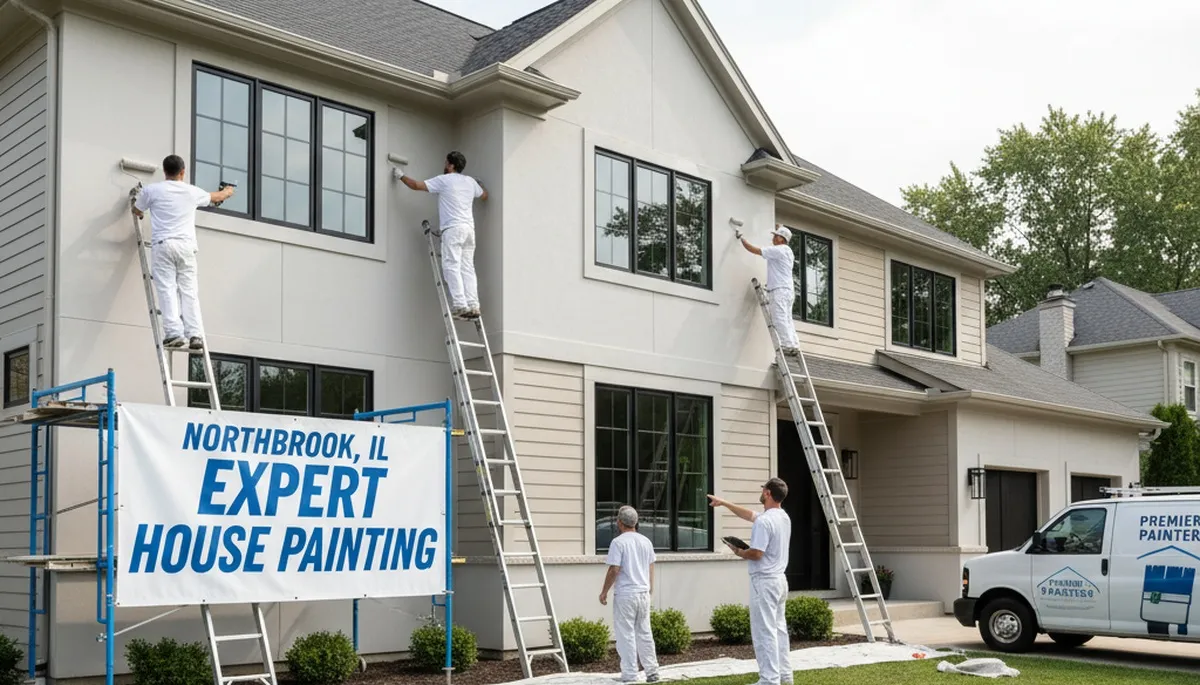 House painting service in Highland Park, IL for homes and interiors by Painting Highland Park IL
