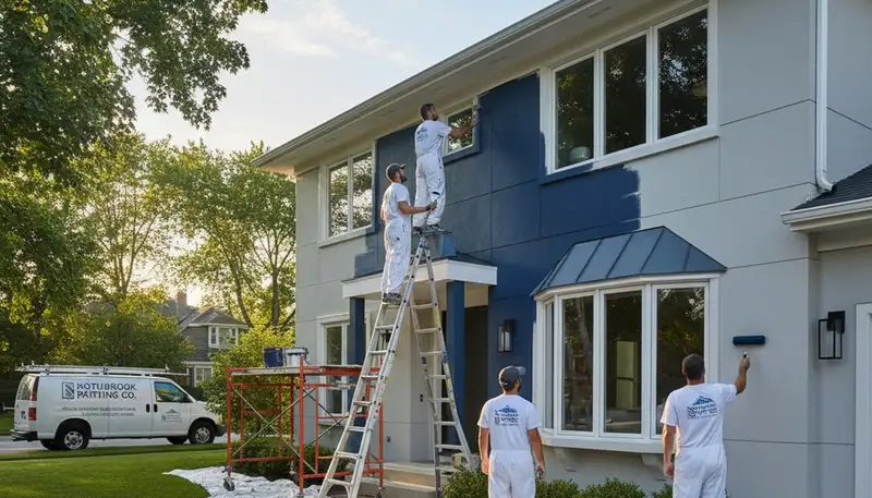 House painting crew serving Highland Park, IL on paintinghighlandparkil.com